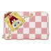 Denarnica Loungefly SpongeBob SquarePants in Patrick Star s karirastim vzorcem Denarnica Loungefly SpongeBob SquarePants in Patrick Star s karirastim vzorcem