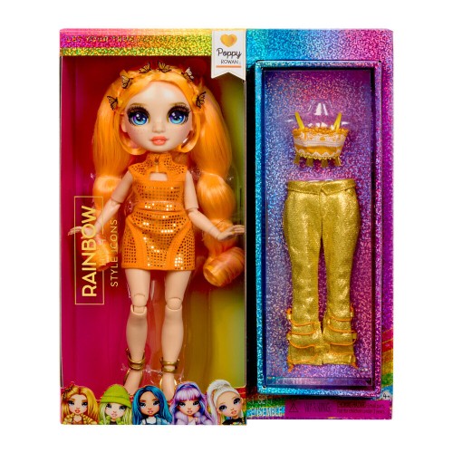 Rainbow High Style Icons Modne lutke Poppy lutka