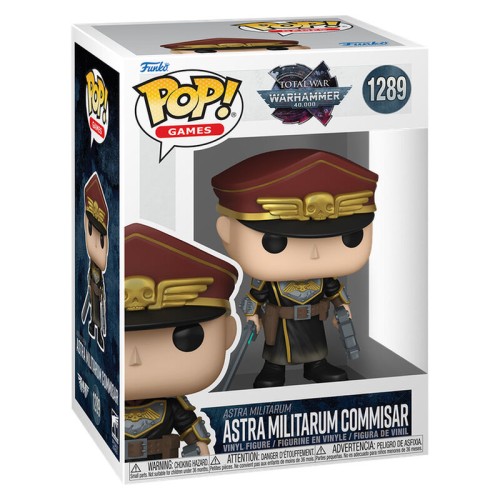 Funko POP figura Warhammer Astra Militarum Commisar
