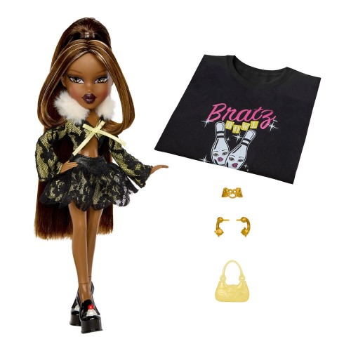 Bratz Stylin rojstnodnevna punčka Sasha + majica