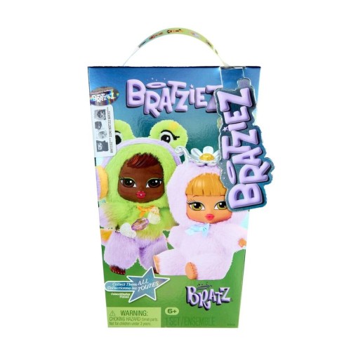 Bratziez Iconz Friendz Series mešani obesek za ključe v obliki punčke presenečenja